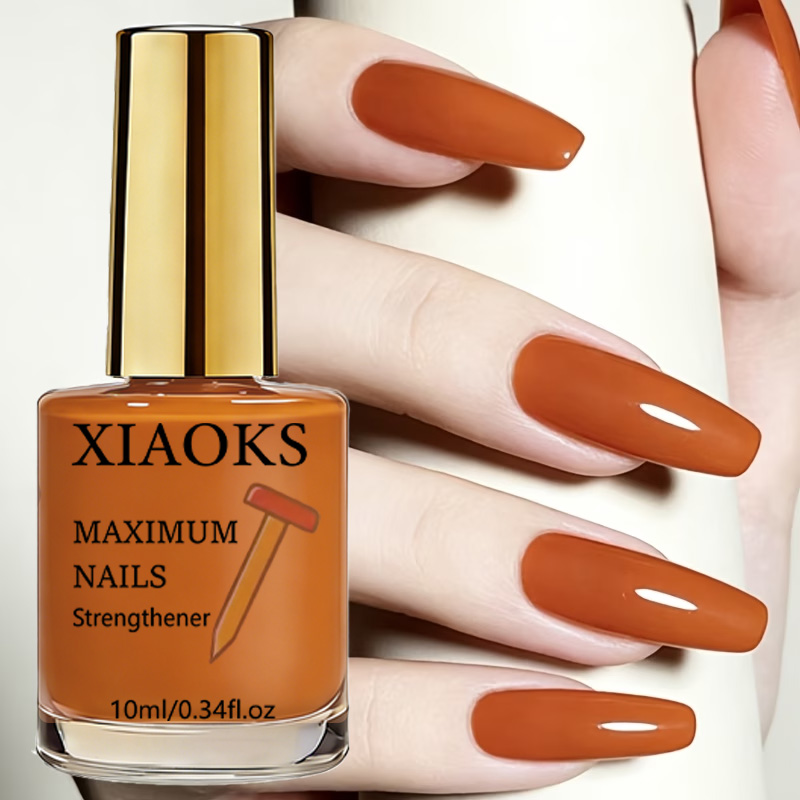 キャラメルオレンジネイル強化オイル - 高光沢仕上げ、自然乾 - Nail Art Orange のレビューと価格
