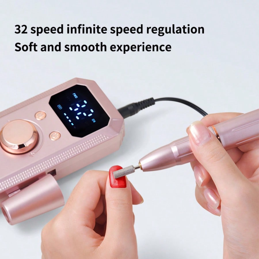 20,000RPM充電式電動ネイルドリル、アクリルやジェルネ - Nail Drill Machine のレビューと価格